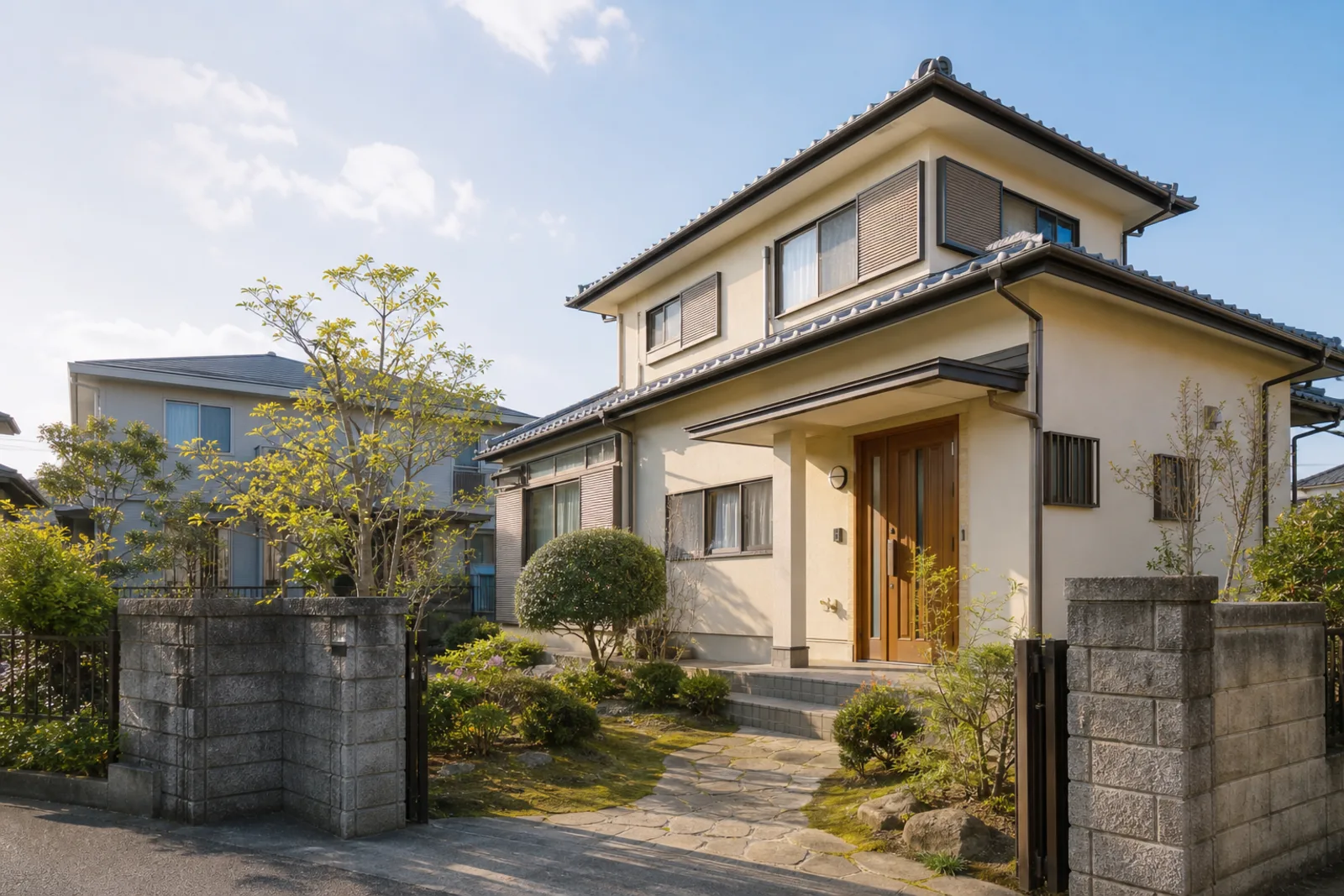 相続不動産のイメージとなる戸建て住宅
