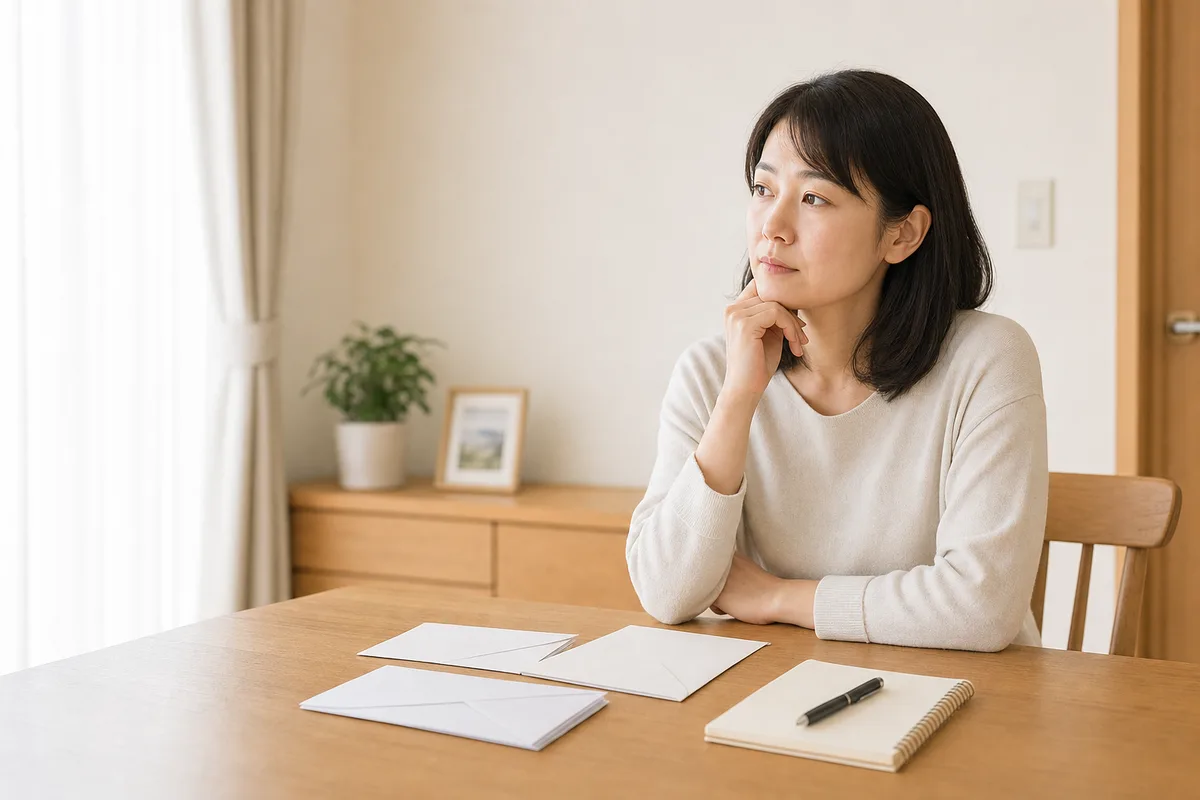何から相続手続きを始めるか考える様子